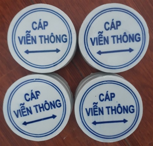 Mốc sứ báo cáp viễn thông